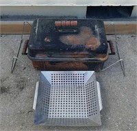 Vintage Sunbeam BBQ with grilling basket