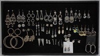 30pc Various Rhinestone Earrings