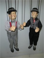 Laurel and Hardy Marionette/String Puppet 2 Pcs 1
