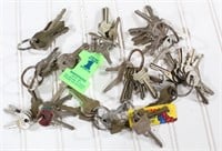 Large Lot of Assorted Keys