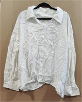 2XL White Womens shirt