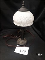 Lamp Frosted Shade 21 inch. (Tested Working)