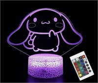 BASICM ILLUSION NIGHT LIGHT WITH TOUCH AND TEMOTE
