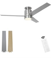 FLYBULL CEILING FAN WITH LIGHTS, REMOTE AND