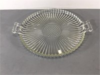 Nice Glass Serving Dish w/ Handles