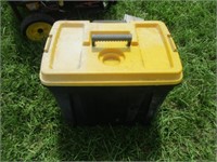 729) 2 wheel portable tool box