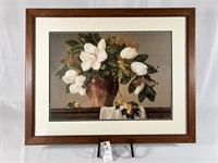 Three matted and framed prints