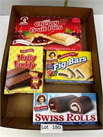 Lot of Little Debbie's Snack Cakes