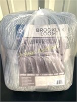 New Brookly Loom Queen 3 piece coverlet set plus