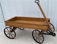 Childs wooden wagon