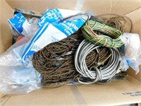 Box of telephone wire