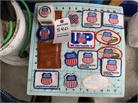 Assorted Union Pacific Patches, Other U.P Items