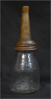 Antique-style Texaco Oil Bottle Offcially Licensed