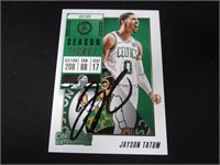 2018-19 CONTENDERS JAYSON TATUM AUTOGRAPH