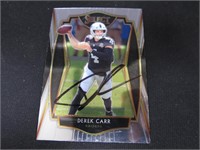 2020 SELECT DEREK CARR AUTOGRAPH COA