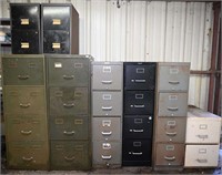 Vintage Metal File Cabinets - Buyer Must Remove