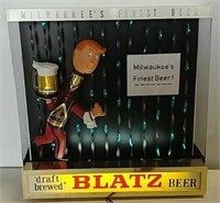 Blatz Beer lighted sign