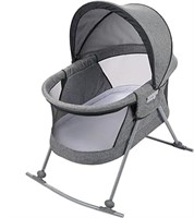 (N) Safety 1st Nap and Go Rocking Bassinet with Tr