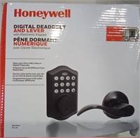 Honeywell Digital Deadbolt And Lever.