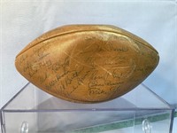 1966 Chicago Bears Team Signed football Piccolo