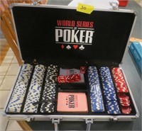 World Series of Poker case w/chips