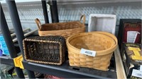 Four baskets