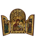 Wood Homoculus Christ Iconography Collection