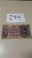 PAPER CURRENCY....1930 BUDAPEST