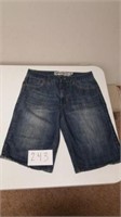 AVIREX JEAN SHORTS...SIZE 3/4