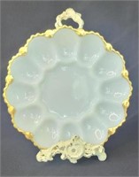 VTG Anchor Hocking Deviled Egg Serving Dish