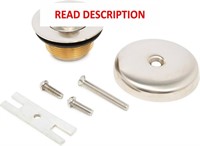 Lift & Turn Bathtub Drain Kit  Brushed Nickel