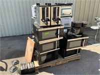 Lot of microwaves, ovens and misc.