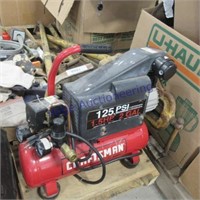 Craftsman 125 PSI 2 gal air compressor, no hose