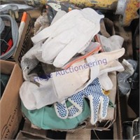 Assorted work gloves