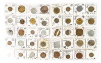 Coin Mix of 40 Tokens From US