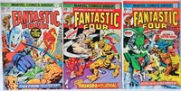 Lot 4 of 70s Marvel Comics FANTASTIC FOUR Comics