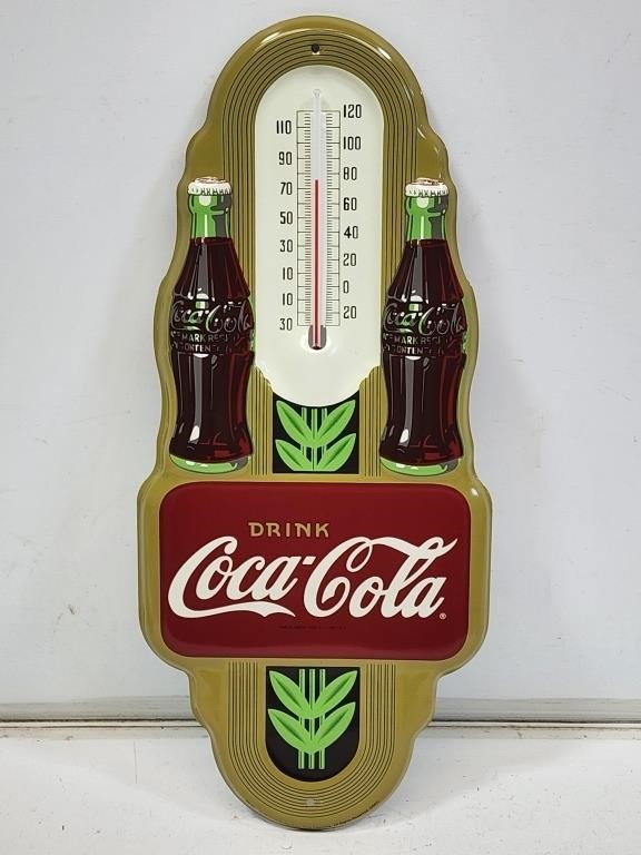 Coca-Cola Double Bottle Thermometer