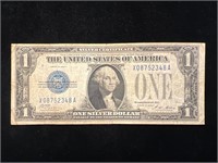 1928 A $1 Silver Certificate "Funny Back"