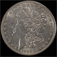 1902 MORGAN DOLLAR CH AU