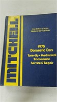 Mitchell manuals 1978 Domestic cars tune- up •