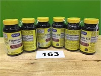 Rexall 25mg Vitamin D3 lot of 6