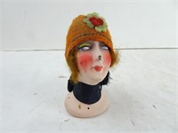 Rare 1920s Germany Flapper Girl Doll Head