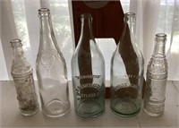 5 old bottles