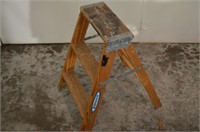 Werner 2 Step Wood Ladder