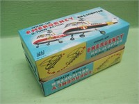 NIB Toy Hero Wind-Up Emergency Helicopters - Works