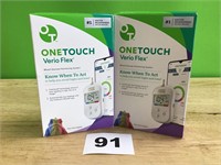 OneTouch Blood Glucose Monitoring lot of 2