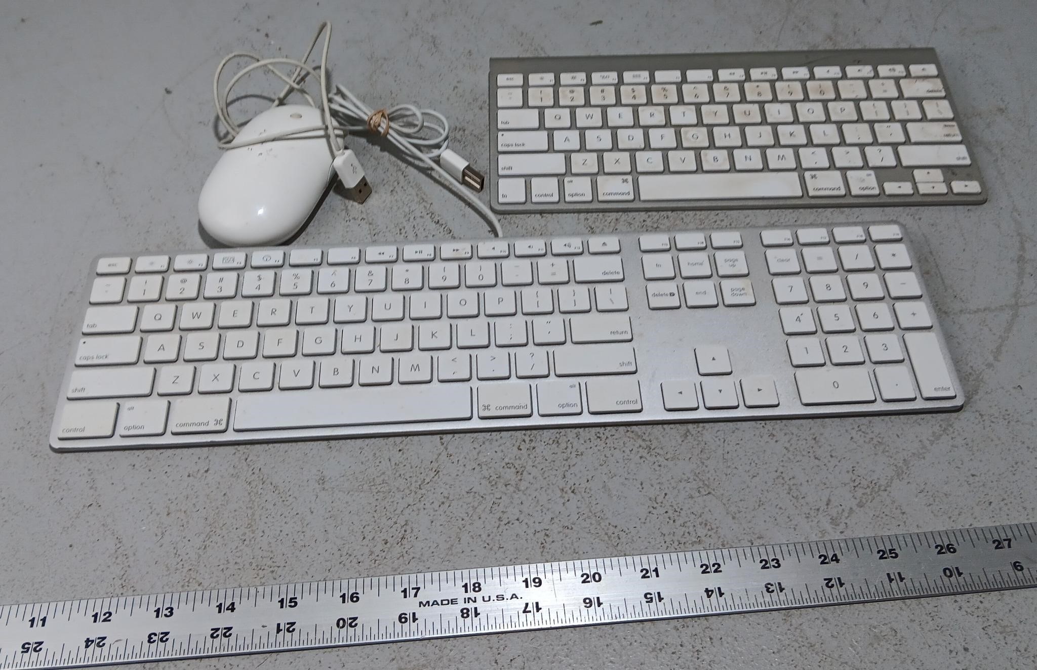 Apple Keyboards and Mouse
