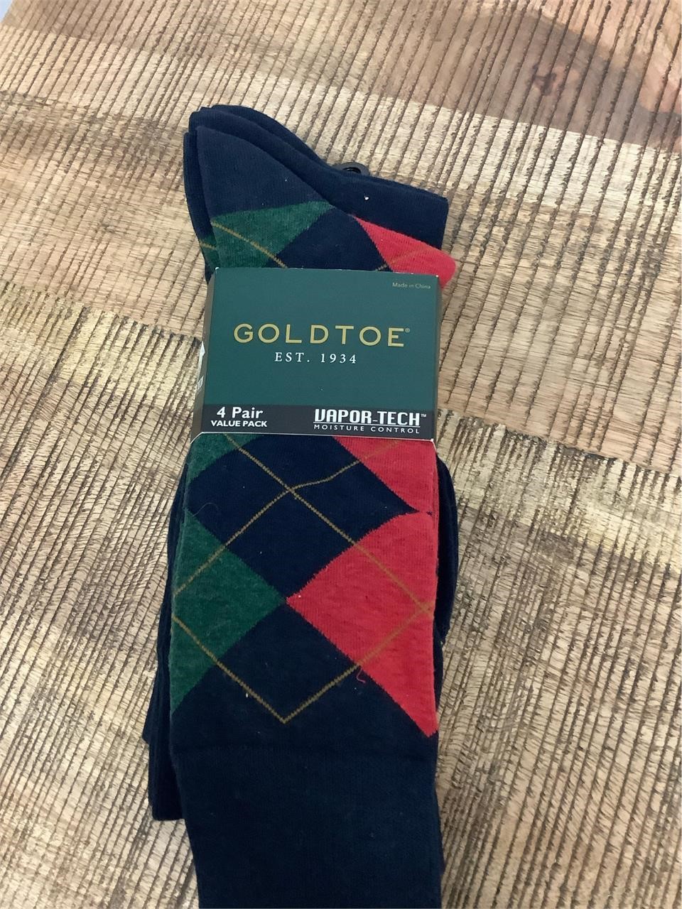 $20  GOLD TOE mens Holiday 4 pack