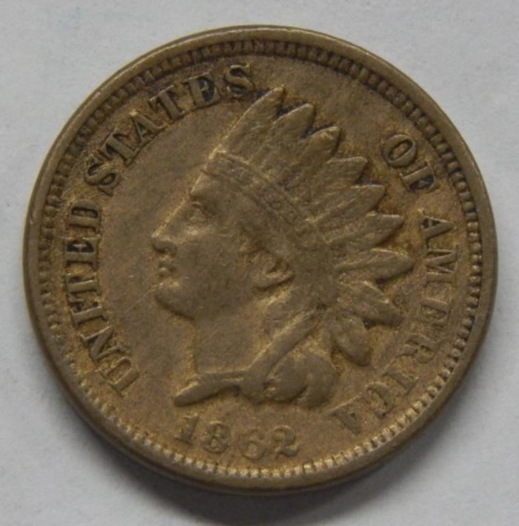 1862 Indian Head Cent