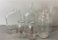 Lot of Glass Bottles